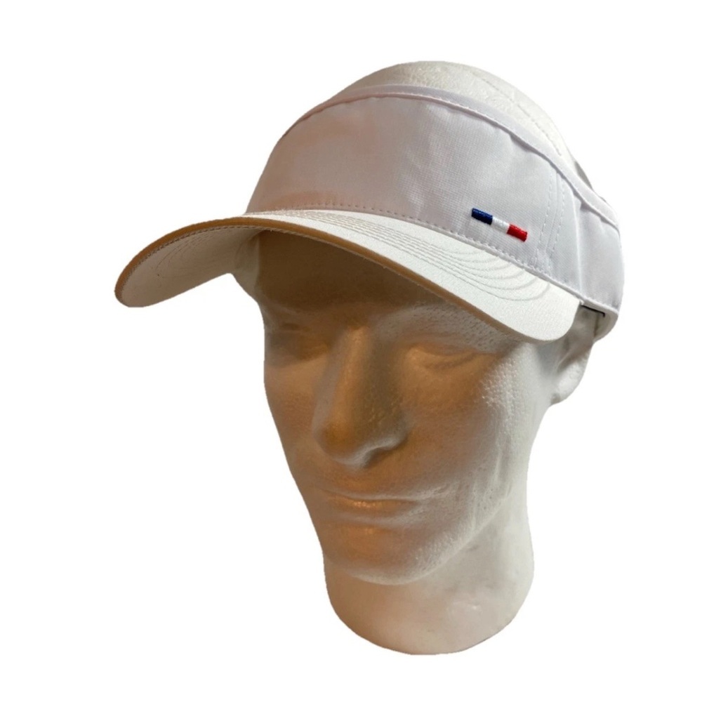 NEW with Tags Cremieux Blue Label French Inspired Visor Hat White